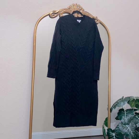 Nordstrom Wool Blend Sweater Dress Size M - Picture 1 of 6